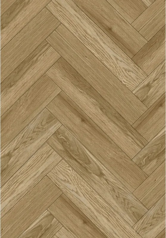 Mexen Manhattan pannelli vinilici spina di pesce 635 x 127 mm SPC 6,5 mm, sottofondo IPEX 1,5 mm, 4 V-Fuga, Rovere