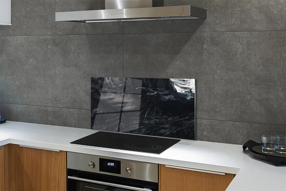 Rivestimento parete cucina Figura oscura 100x50 cm