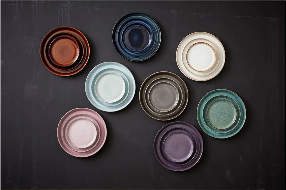 Piatto da dolce verde/nero in gres ø 17 cm Gastro Green/Black – Bitz