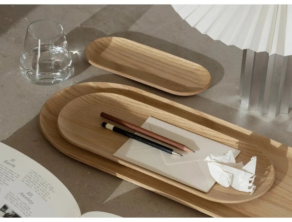 Lampada da tavolo bianca/argentata con paralume in tessuto con intensità regolabile (altezza totale 36 cm) Taite – Blomus