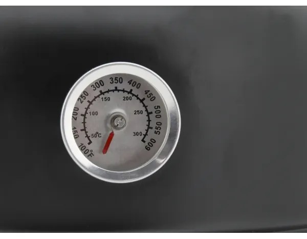 Affumicatoio a carbone 3in1 nero