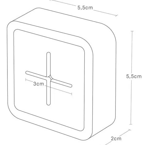 Supporto in plastica nero autoportante per strofinacci Film Hook - YAMAZAKI