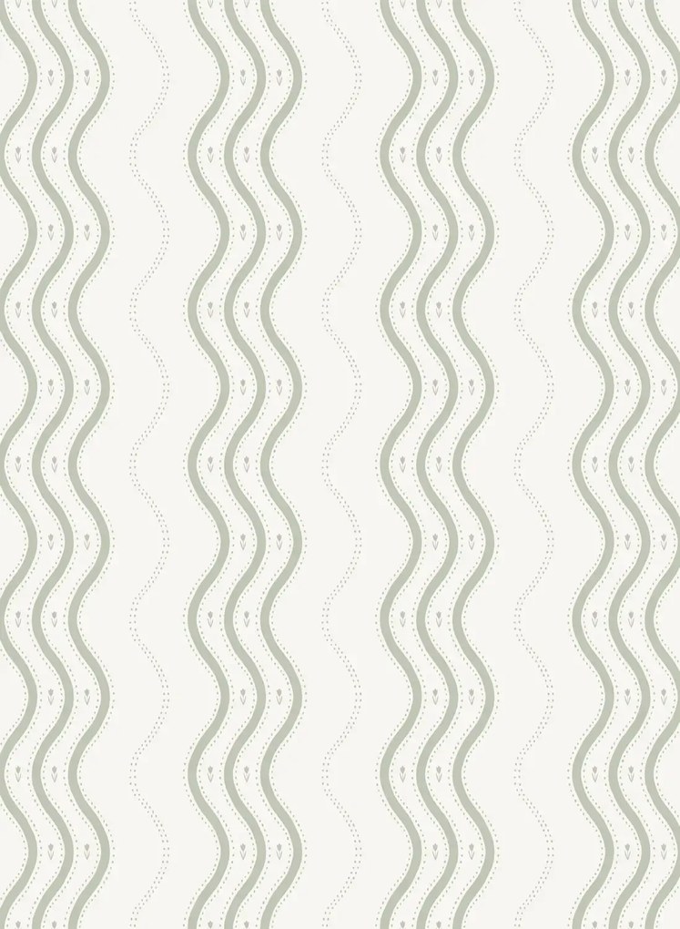 Sandberg Carta da parati Ben - Garden Green