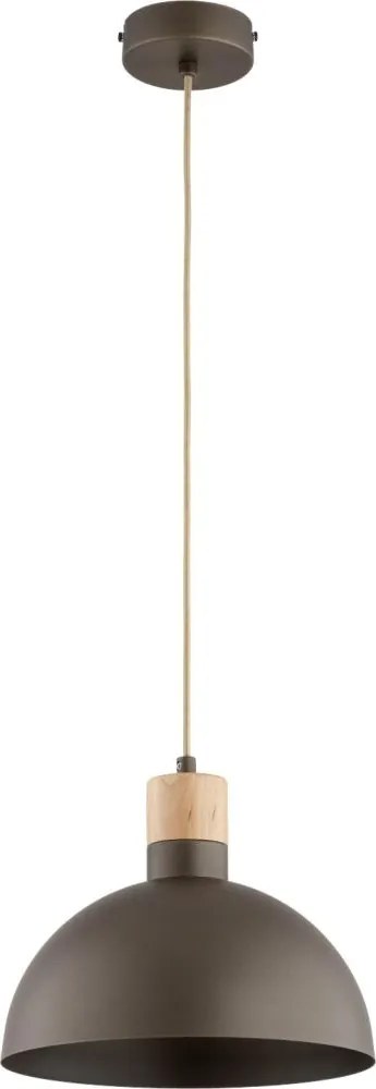 Lampada a sospensione con cavo NEOMI 1xE27/15W/230V marrone