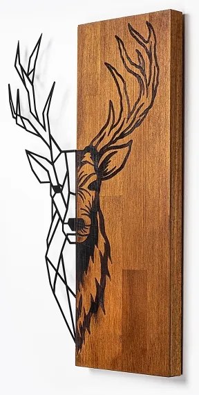 Decorazione da muro 36x58 cm cervo