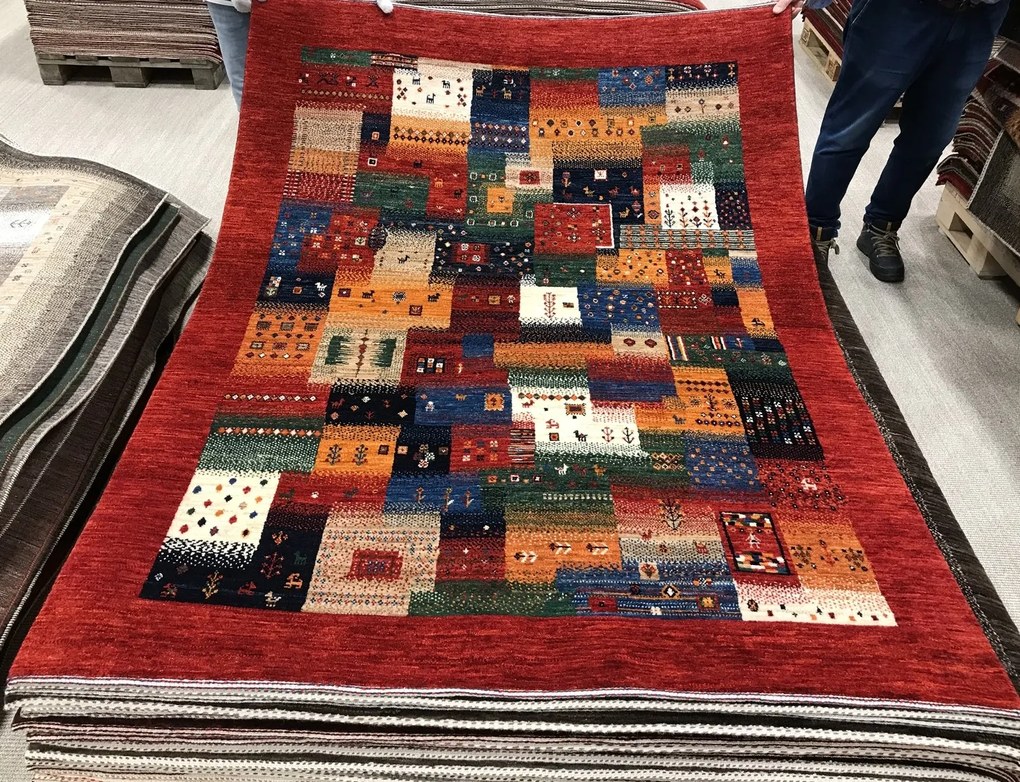 Loribaft Tappeto persiano 190 x 140 (Iran) Annodato A Mano