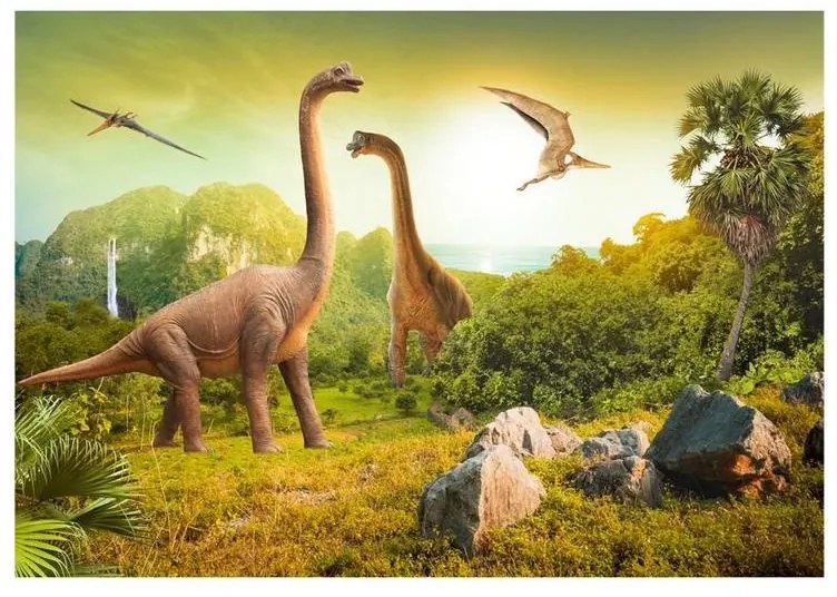 Fotomurale adesivo  Dinosauri  Larghezza x Altezza Home decor 147x105