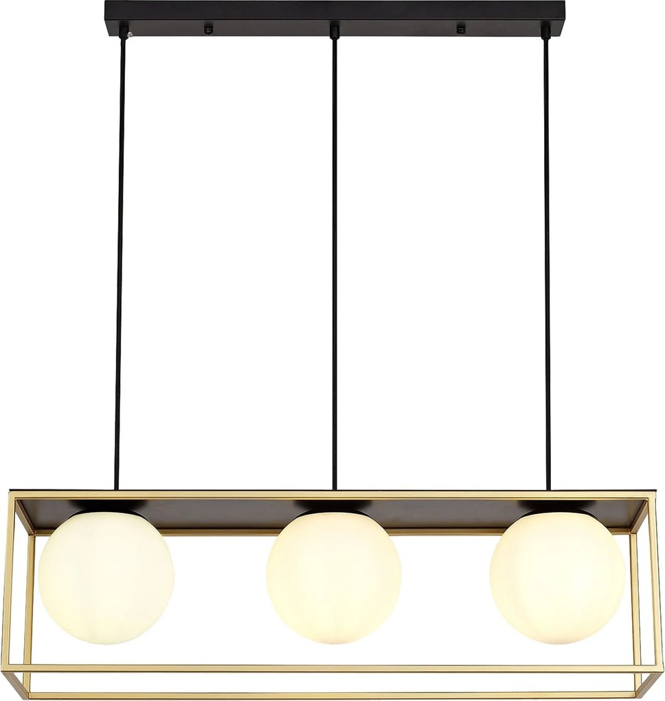 Plafoniera da soffitto Black Gold APP1164-3CP