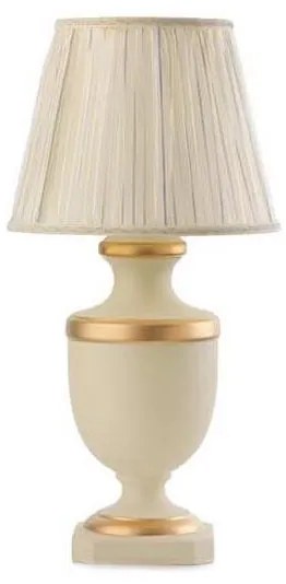 ONLI - Lampada da tavolo IMPERIALE 1xE27/22W/230V 56 cm beige
