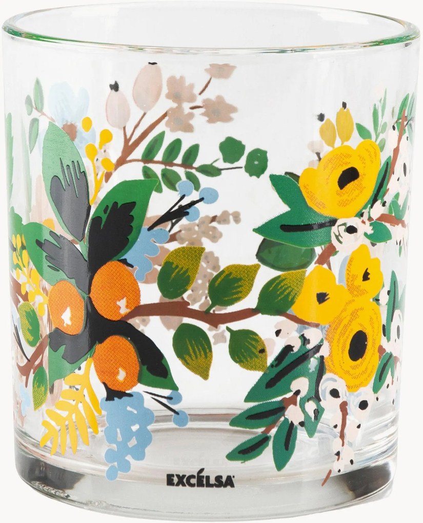 Set di 6 bicchieri Fiori Frida