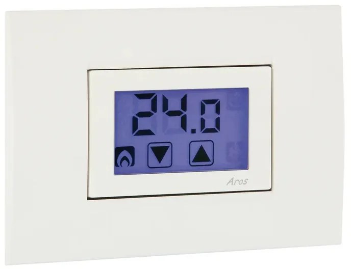 Termostato VEMER Aros bianco