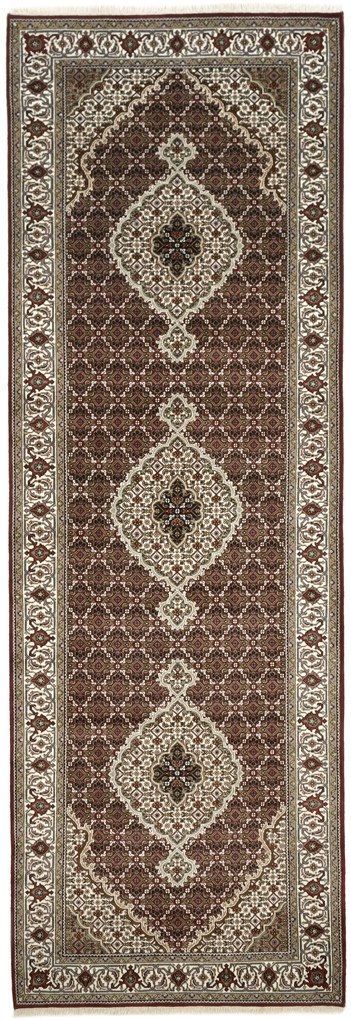 Tabriz Tappeto orientale 360 x 120 (Indian) Annodato A Mano