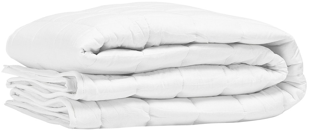 Piumino estivo poliestere bianco 220 x 240 cm ANNAPURNA Beliani