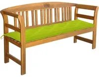 Panca da Giardino con Cuscino 157 cm in Massello di Acacia cod mxl 45908