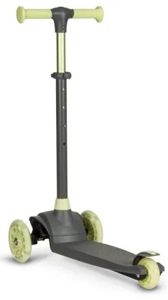 Lionelo - Monopattino per bambini JESSY 3xAA grigio/verde