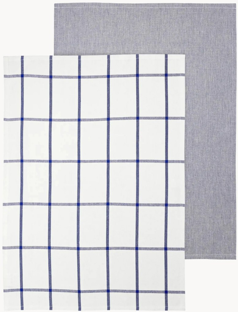 Set di 2 strofinacci in cotone Taulo