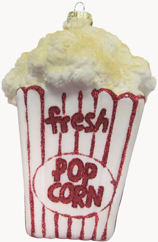 Addobbo per albero di Natale dipinto a mano Popcorn