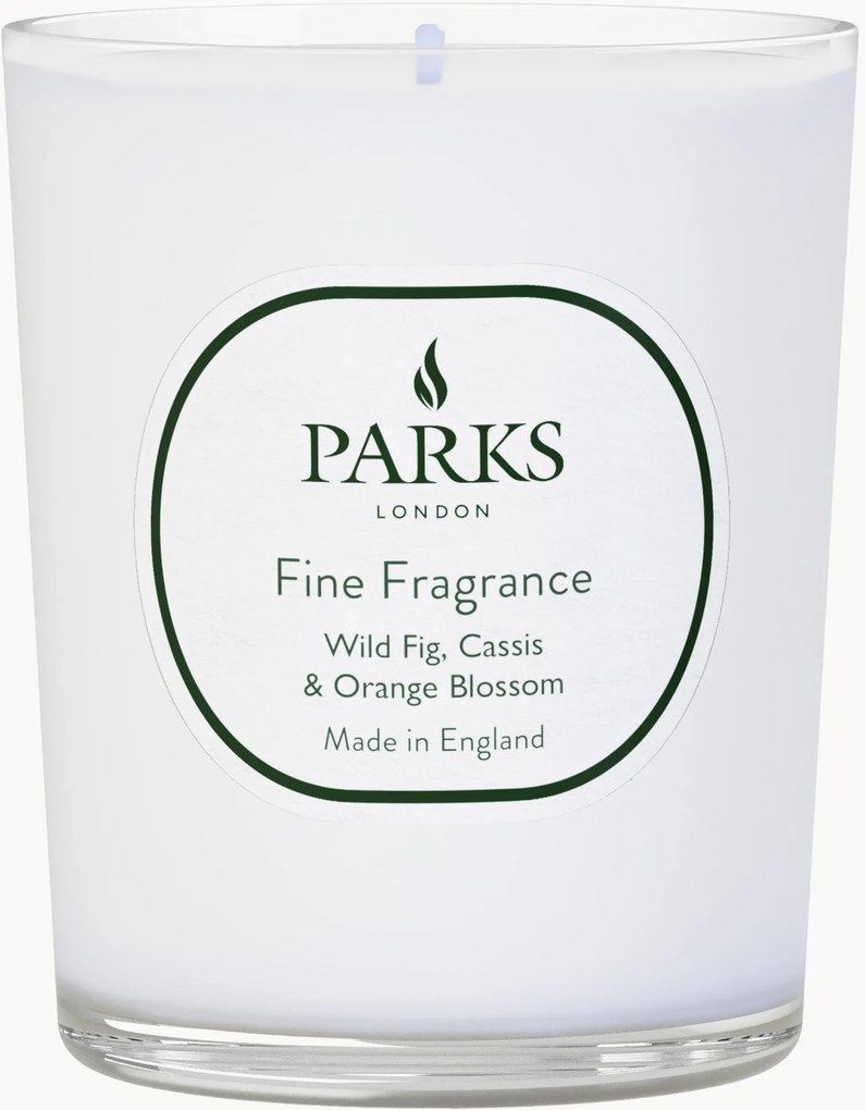 Candela profumata fatta a mano Fine Fragrance (fico selvatico, mirtillo nero e fior d'arancio)