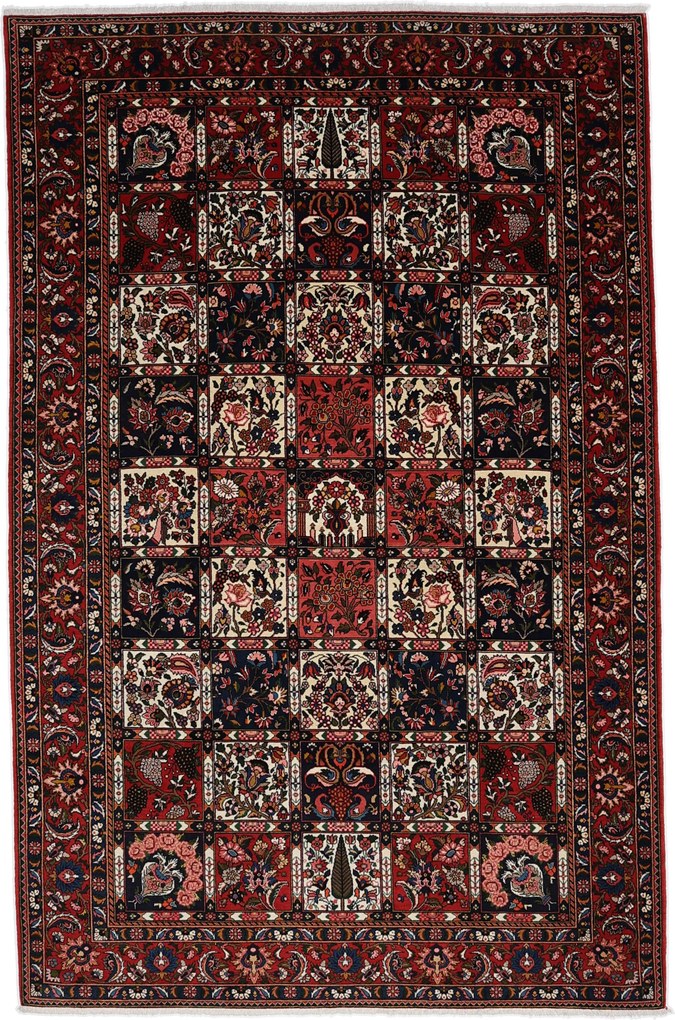 Bakhtiar Tappeto 210x320 (Iran) Annodato A Mano