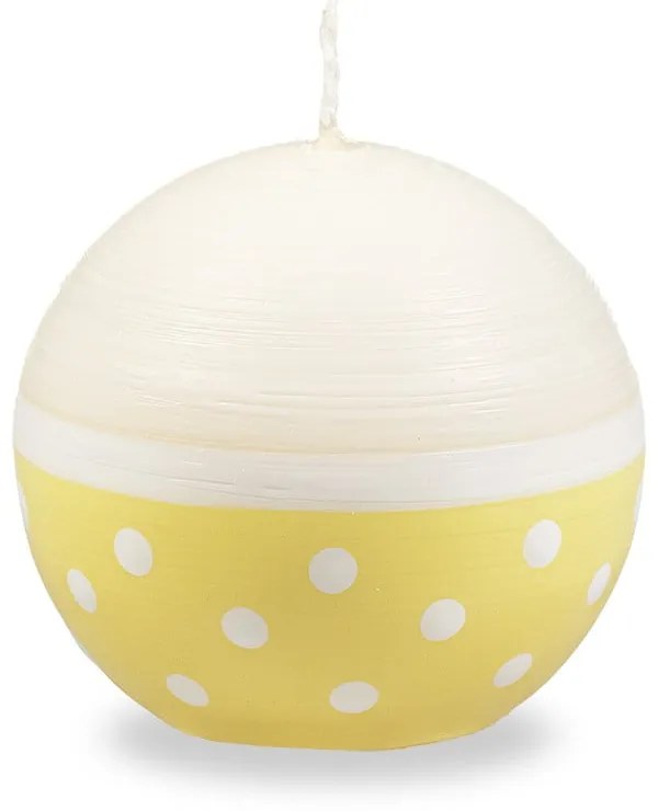 Candela bianco-gialla, durata di combustione 22 h Sweetness - Unipar