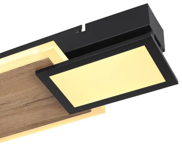 Globo 67279-30 - Plafoniera LED CAROLINE LED/30W/230V beige/nero