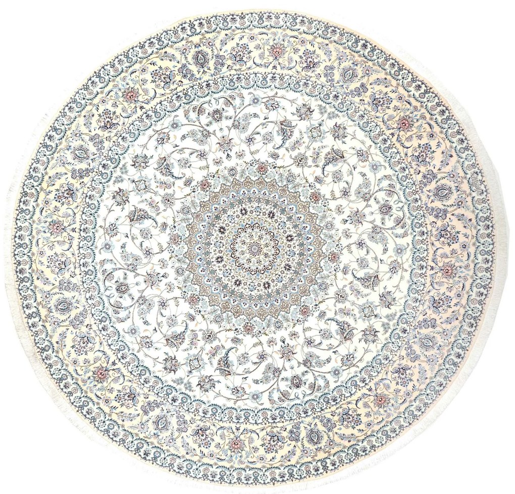 Nain Tappeto persiano 240 x 250 Beige (Iran) Annodato A Mano