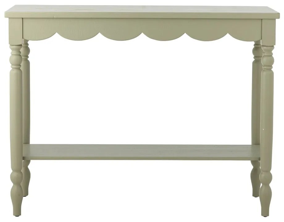 Tavolo consolle verde chiaro in pino massiccio 36x106 cm Salla – Bloomingville