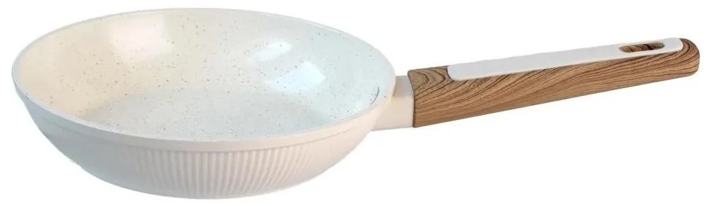 Padella BIANCO 28 cm crema/marrone