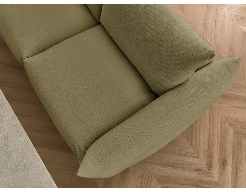 Divano verde allungabile 234 cm Ernest – Bobochic Paris