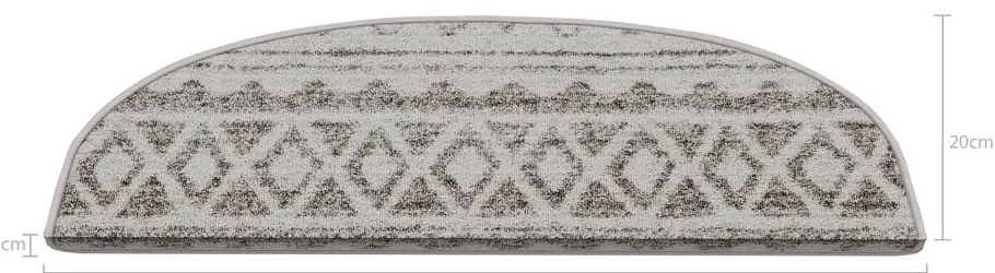 Gradini crema in set da 16 pezzi 20x65 cm Cottage Warmth - Vitaus
