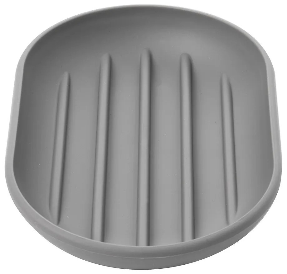 Dispenser di sapone in plastica grigio Touch - Umbra