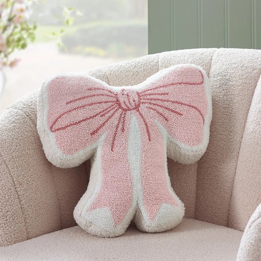 Cuscino decorativo in bouclé 43x45 cm Bow – Catherine Lansfield