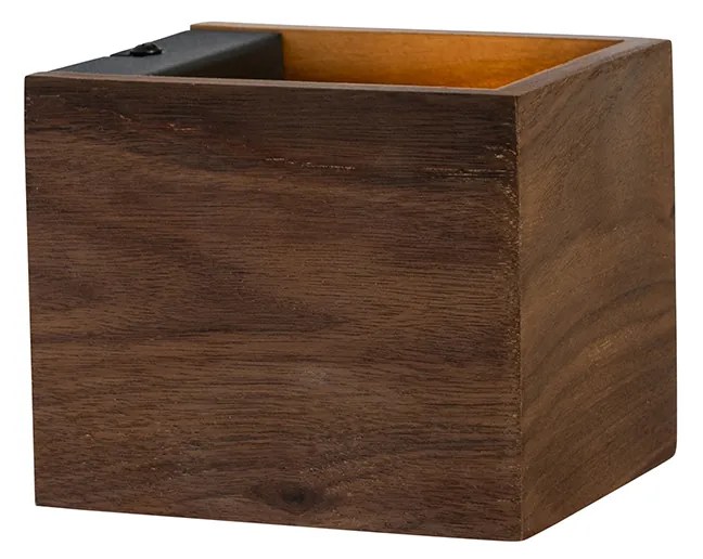 Set da 2 applique intelligenti in legno di noce con WiFi G9 - Transfer