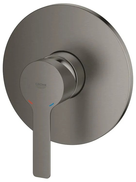 Rubinetto per doccia getto laminare cristallino monocomando Lineare nero satinato GROHE