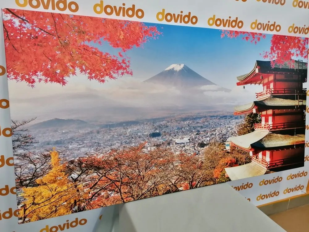 Quadro su tela – Autunno in Giappone