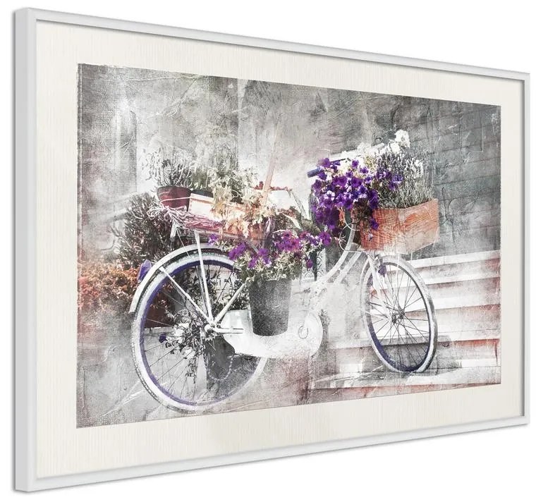 Poster  Flower Delivery  Cornice Quadri Cornice nera, Larghezza x Altezza Home decor 45x30