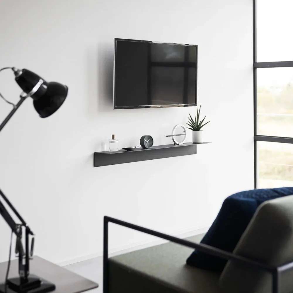 Mensola in metallo nera 90 cm - YAMAZAKI