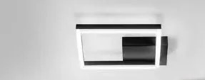 Bard applique nera 1 luce c/access 3394-21-101-01