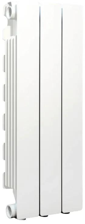 Radiatore acqua calda PRODIGE Modern in alluminio, 3 elementi interasse 60 cm, bianco