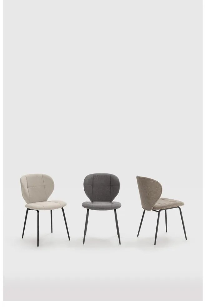 Sedie da pranzo in set beige 2 pz Maori – Marckeric