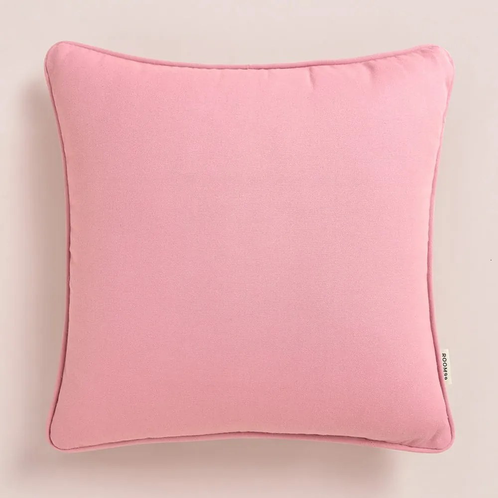 Elegante federa in rosa scuro 40 x 40 cm | Larghezza: 40 cm | Lunghezza: 40 cm