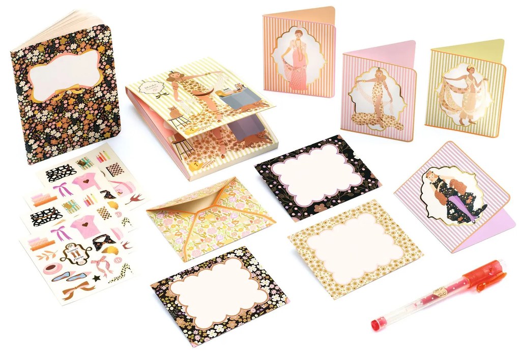 Valigetta con articoli di cartoleria - Tinou