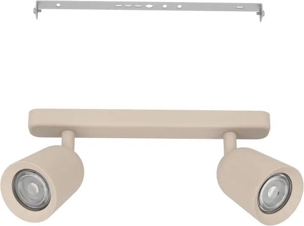 Eglo 902344 - Faretto CAMALDOLI 2xGU10/10W/230V beige