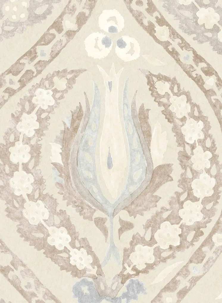 Lewis & Wood Carta da parati Benaki - Blue Mink