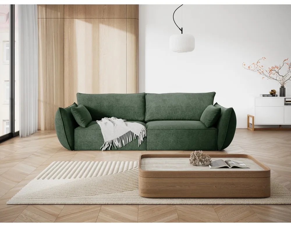 Divano verde scuro 208 cm Vanda - Mazzini Sofas