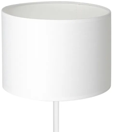 Lampada da tavolo ARDEN 1xE27/60W/230V diametro 25 cm bianco