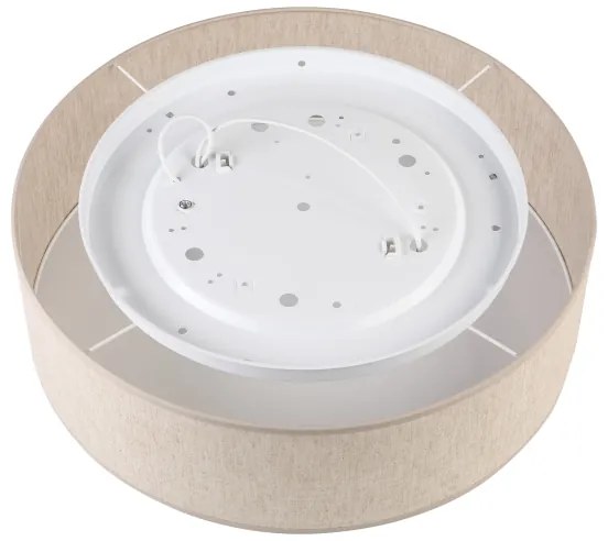 Plafoniera SIRJA 2xE27/15W/230V Ø 45 cm beige