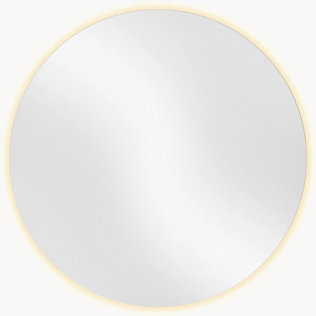 Specchio da parete con illuminazione a LED Sila