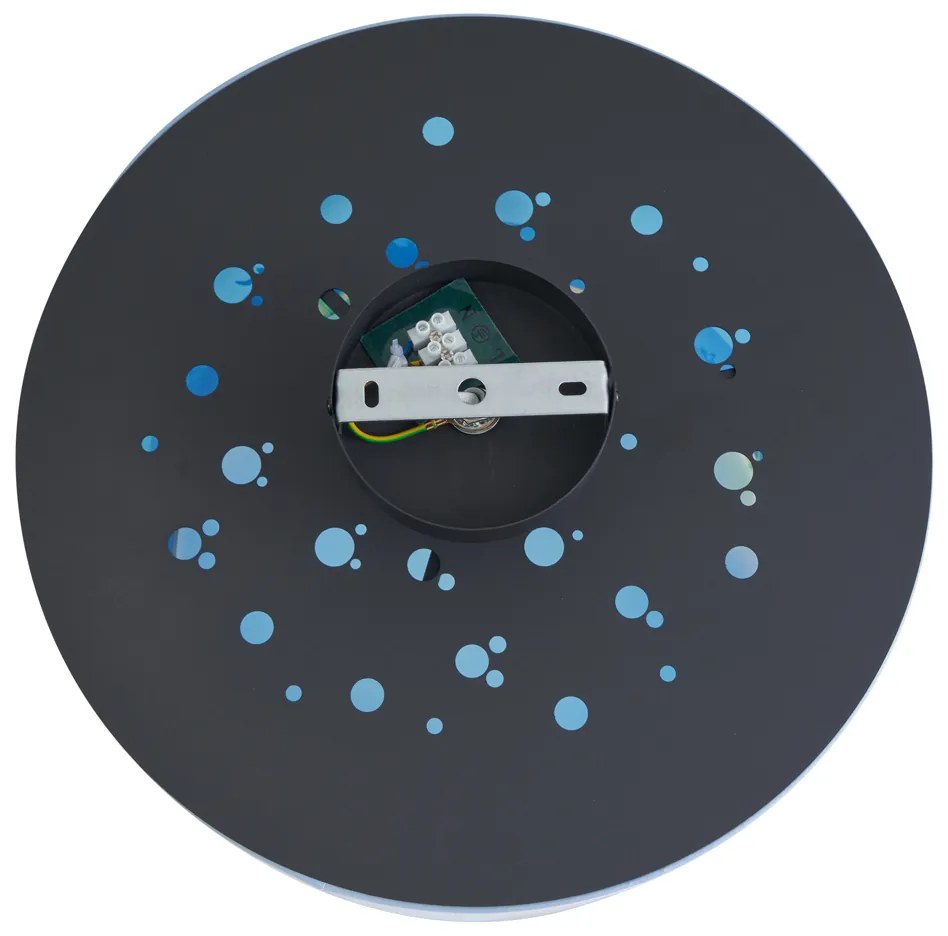 Plafoniera per bambini blu con Bulby - Harrie meets Bulby