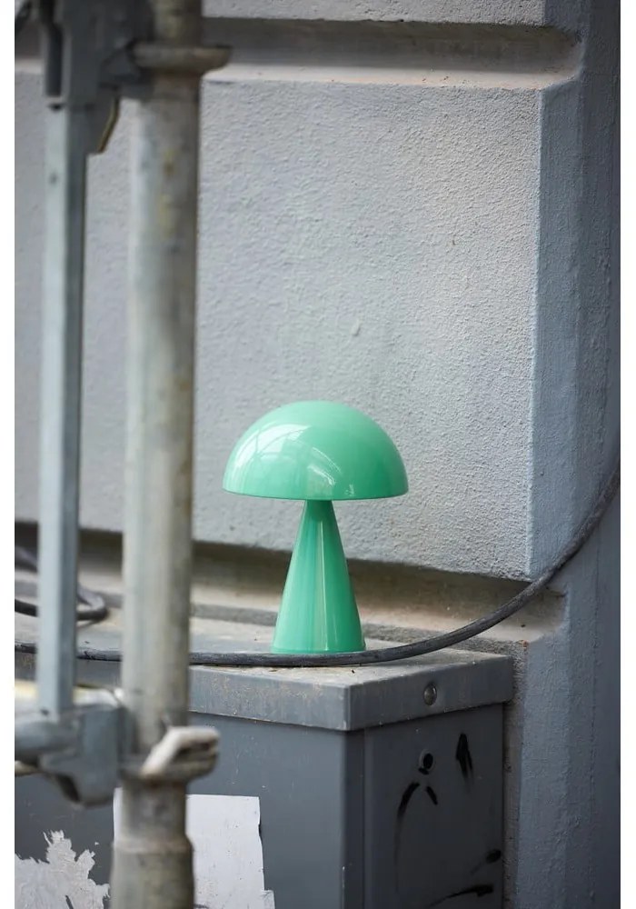 Lampada da tavolo LED dimmerabile color menta (altezza 20 cm) Mush - Hübsch